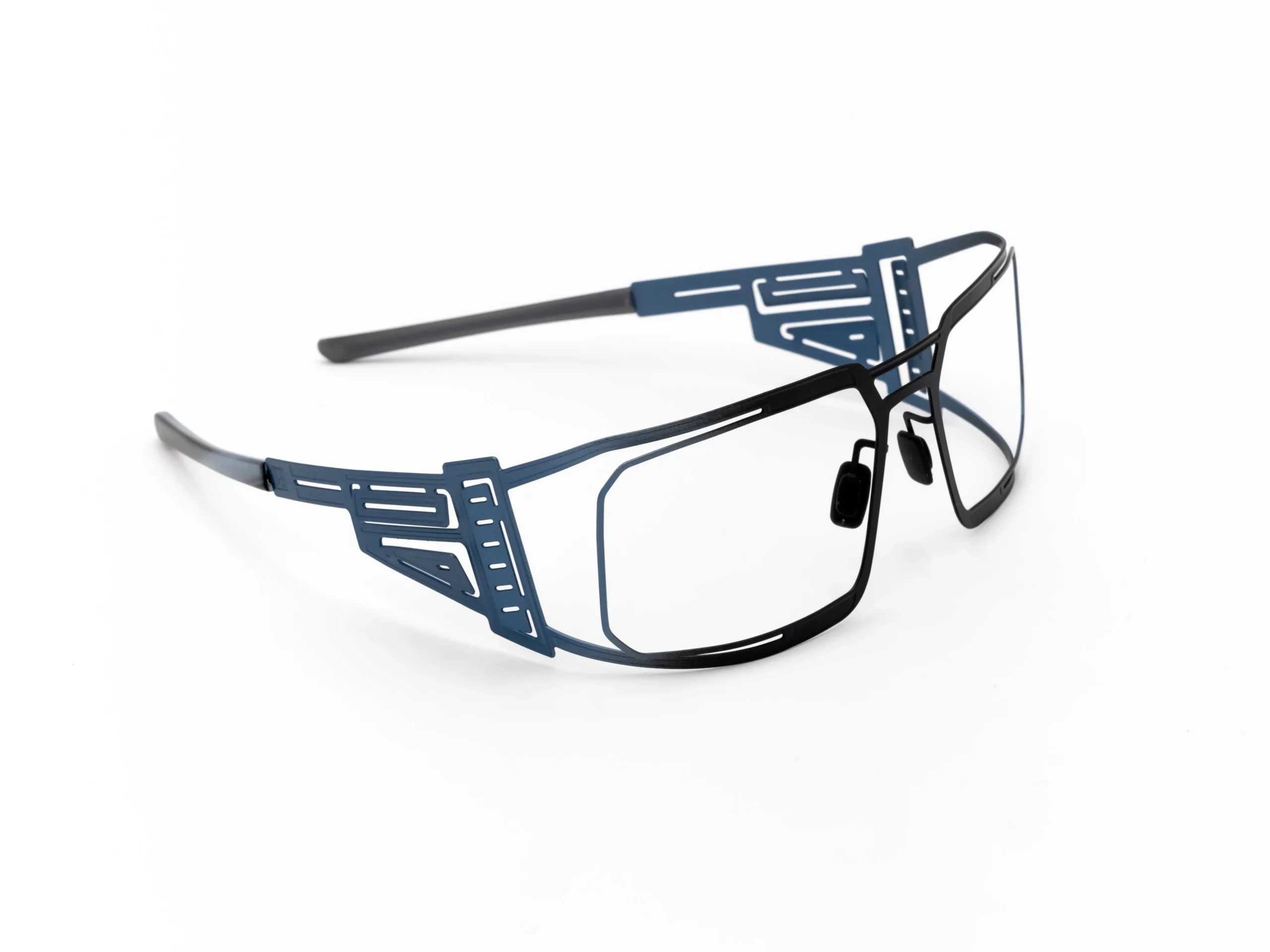 1950 - Noir dégradé bleu