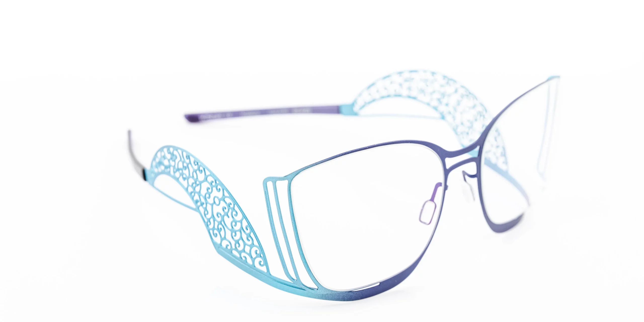 870 - Bleu dégradé turquoise