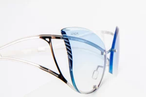 lunette sur-mesure femme kiriado inox détail