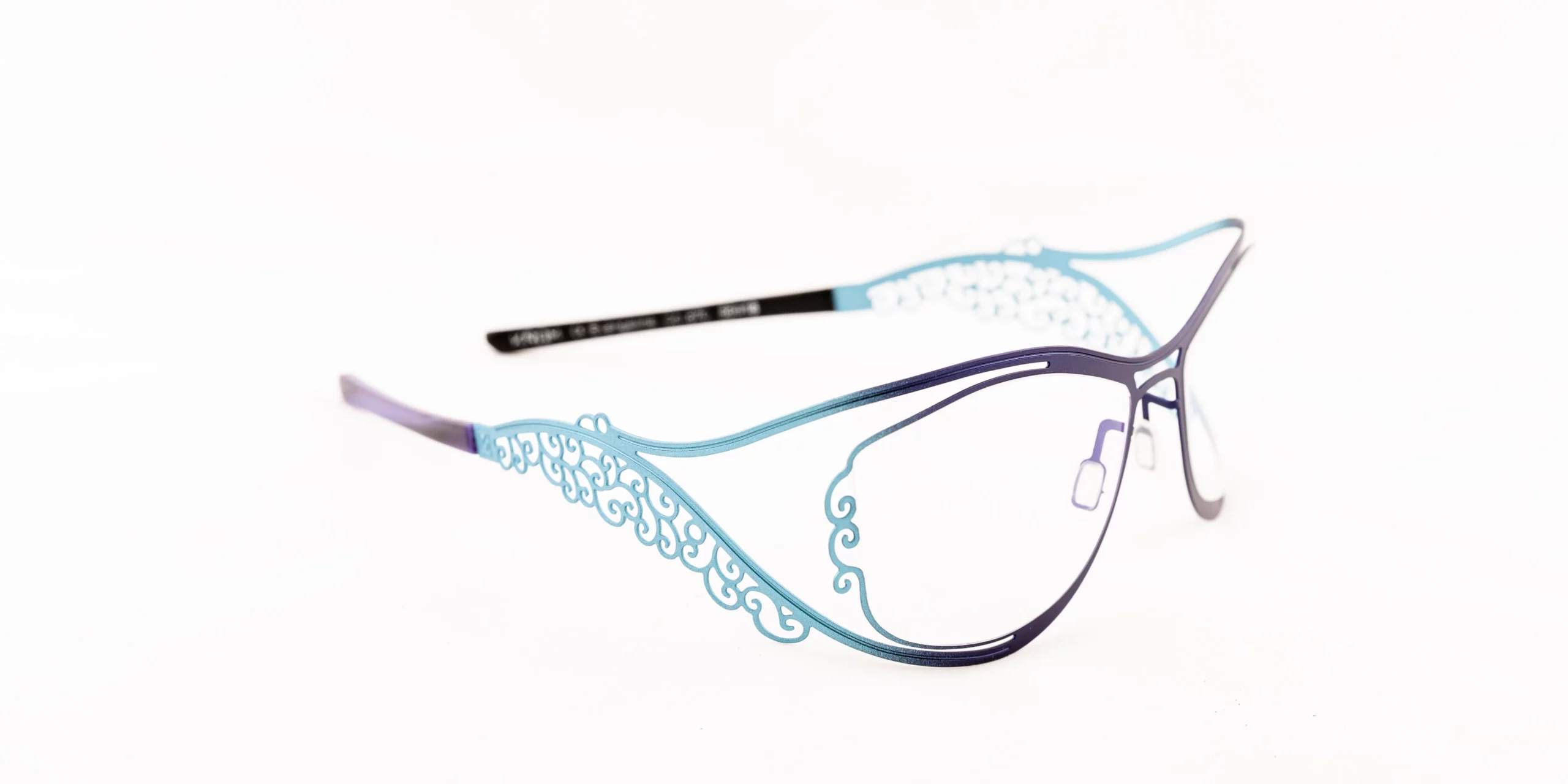 870 - Bleu dégradé turquoise