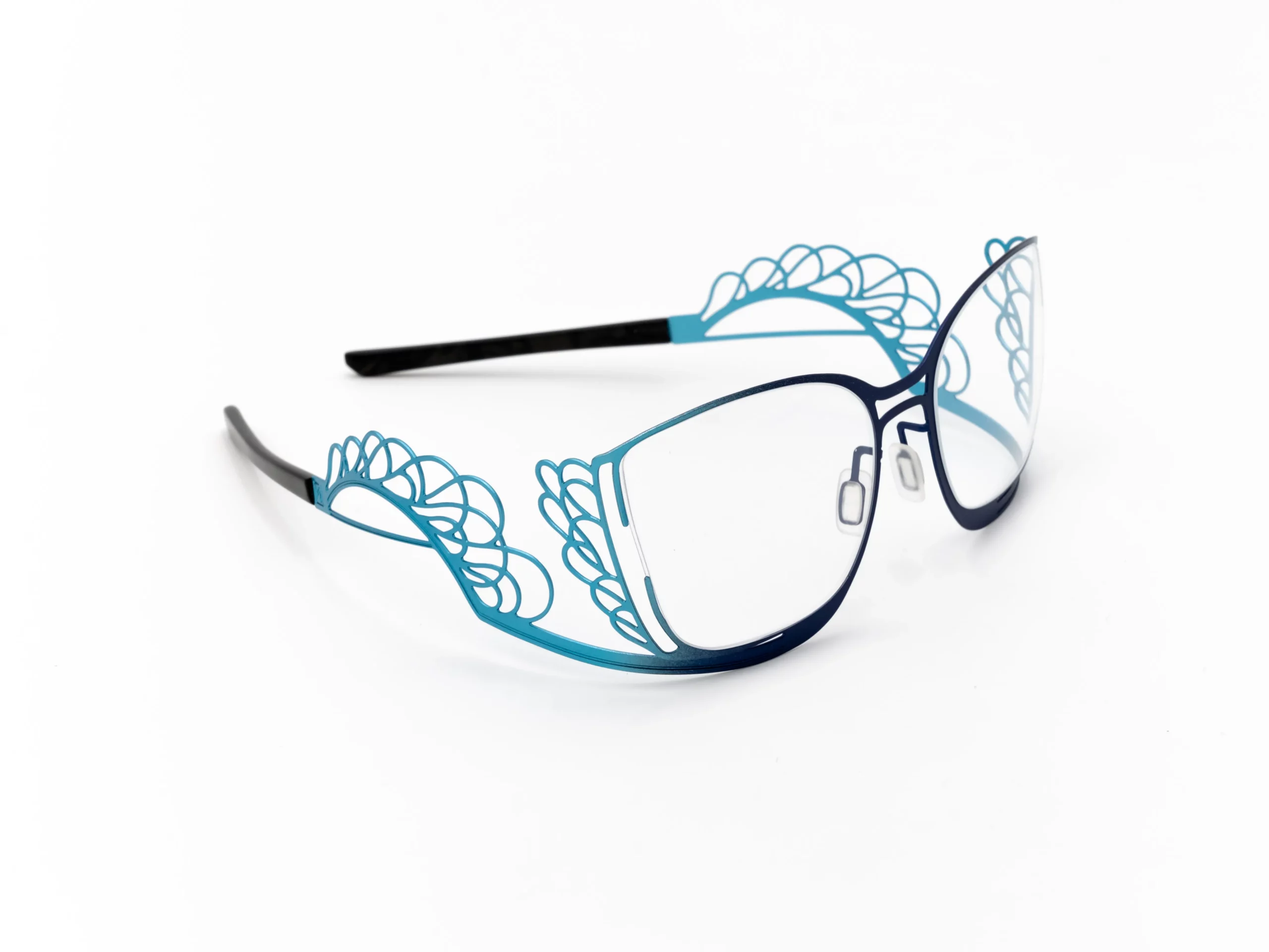 870 - Bleu dégradé turquoise