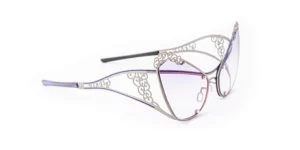 monture sur-mesure femme Oneyra 1959 gris liseré violet