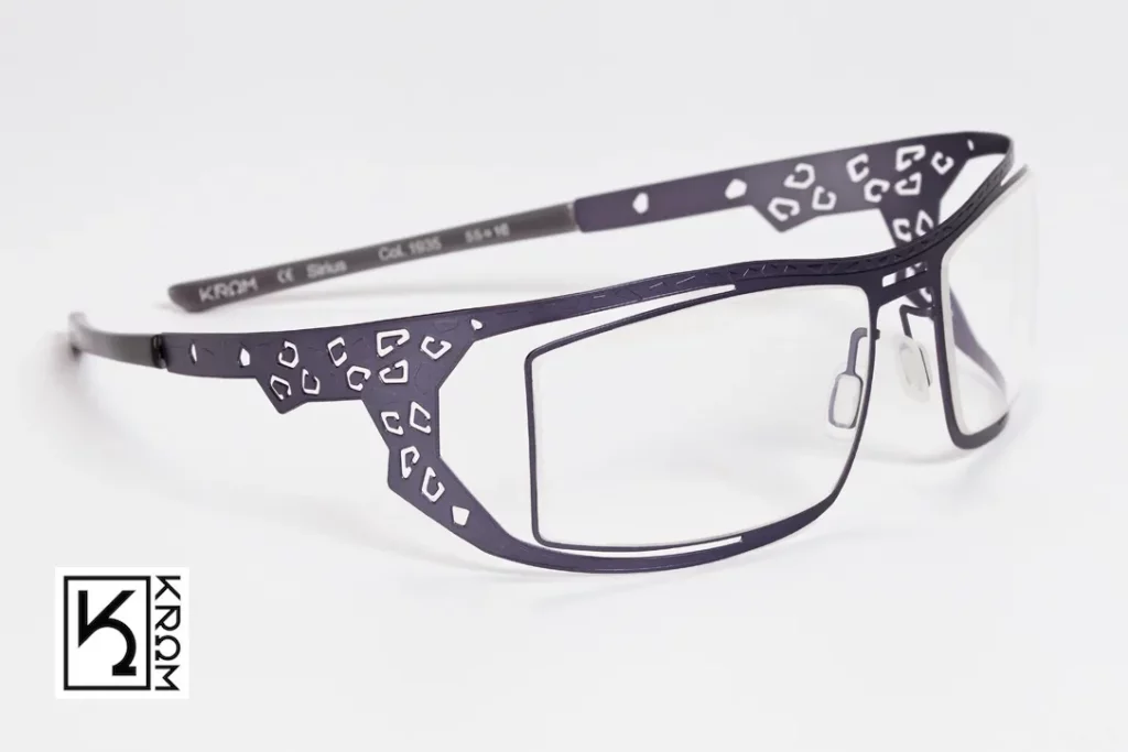 monture unique homme Sirius 1935 bleu mat