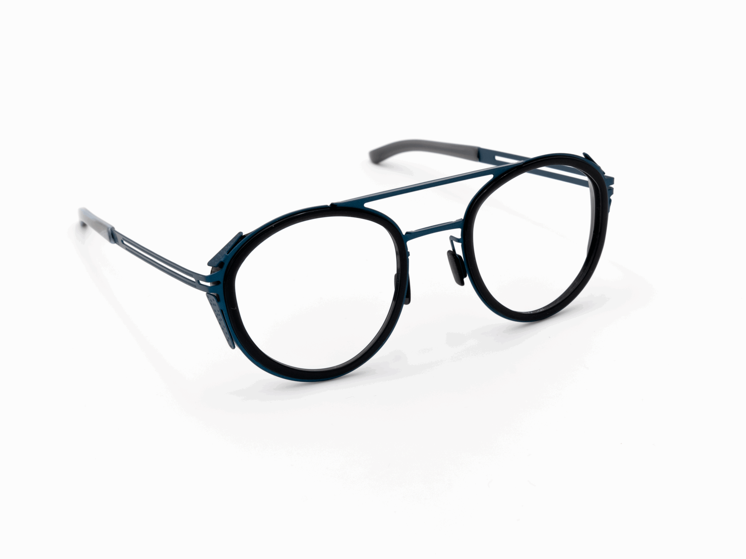 1951 - Bleu colonial inserts acétates noirs